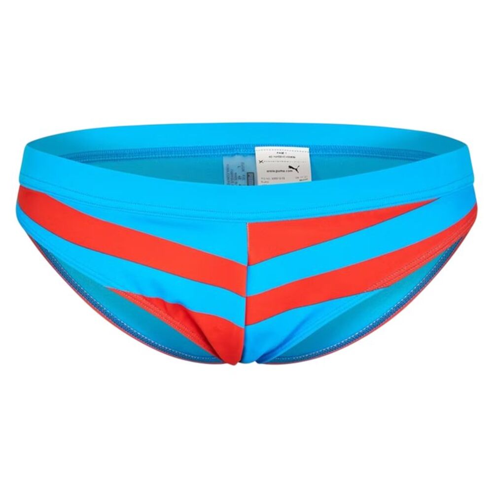 Puma Womens/Ladies Heritage Colour Block Bikini Bottoms / Blue